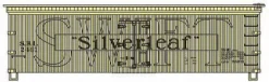 Roundhouse 85509 HO Scale 36' Wood Meat Reefer Swift Silverleaf SRL 2463 - NOS