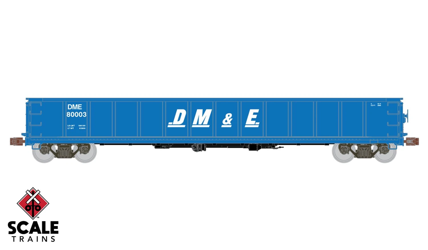 ScaleTrains Kit Classics 1184 Havelock Shops 52'6" Gondola DM&E 80085 1 ScaleTrains Kit Classics 1184 Havelock Shops 52'6" Gondola DM&E 80085