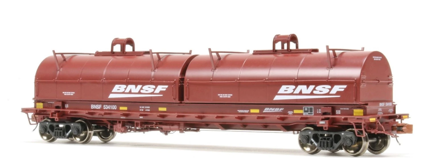 ScaleTrains Rivet 38403 HO Scale Thrall 48' Coil Steel Car BNSF "Wedge" 534110 1 ScaleTrains Rivet 38403 HO Scale Thrall 48' Coil Steel Car BNSF "Wedge" 534110