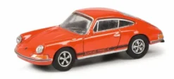 Schuco 452649900 HO Scale (1:87) Porsche 911 S - Orange