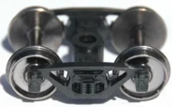 Tangent Scale Models 102 HO Scale 70-ton ASF Spring Plank Trucks With Wheels 1 Pair