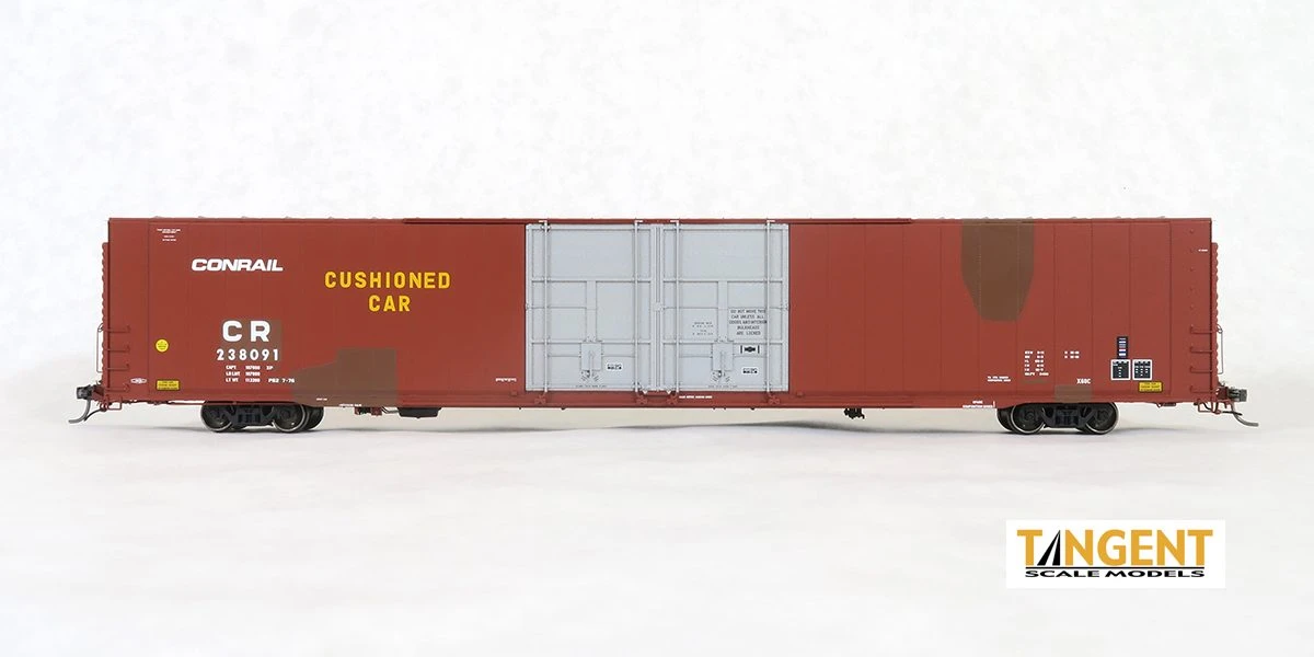 Tangent Scale Models 25029-02 HO Scale Greenville 86' Auto Parts Boxcar Conrail Ex-PRR CR 238097 2 Tangent Scale Models 25029-02 HO Scale Greenville 86' Auto Parts Boxcar Conrail Ex-PRR CR 238097 - Image 2