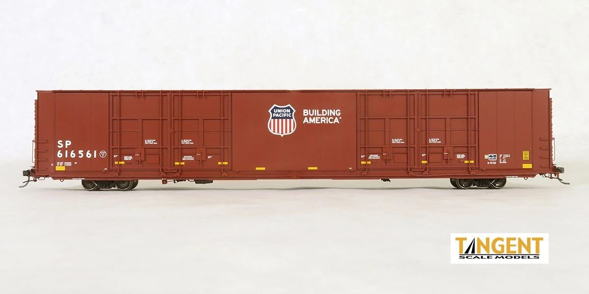 Tangent Scale Models 25515-03 HO Scale 86' Auto Parts Boxcar Union Pacific UP/SP 616552 2 Tangent Scale Models 25515-03 HO Scale 86' Auto Parts Boxcar Union Pacific UP/SP 616552 - Image 2