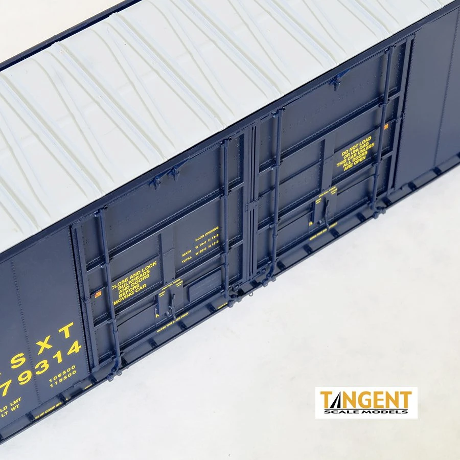 Tangent 25517-06 HO Scale 86' Quad Door Auto Parts Boxcar CSX 179328 4 Tangent 25517-06 HO Scale 86' Quad Door Auto Parts Boxcar CSX 179328 - Image 4