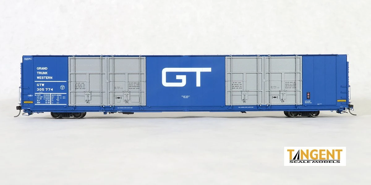 Tangent 25518-04 HO Scale 86' Auto Parts Boxcar Grand Trunk Western GTW 305747 2 Tangent 25518-04 HO Scale 86' Auto Parts Boxcar Grand Trunk Western GTW 305747 - Image 2