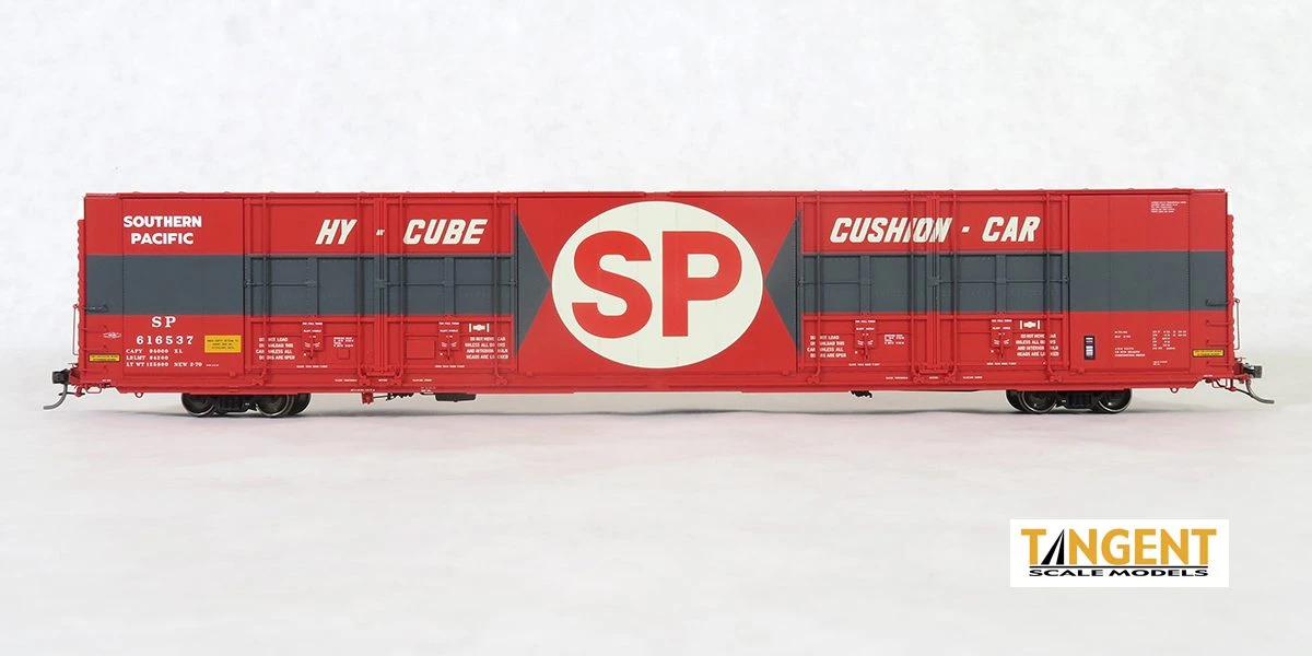 Tangent 25520-08 HO Scale 86' Quad Door B-70-54 Boxcar Southern Pacific SP 616547 2 Tangent 25520-08 HO Scale 86' Quad Door B-70-54 Boxcar Southern Pacific SP 616547 - Image 2