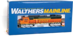 Walthers Mainline 910-19716 HO Scale EMD SD60M Diesel BNSF 8186 DCC & Sound -Athearn || Atlas || Schuco Sales walthers mainline 910 19716 ho scale emd sd60m diesel bnsf 8186 dcc sound b