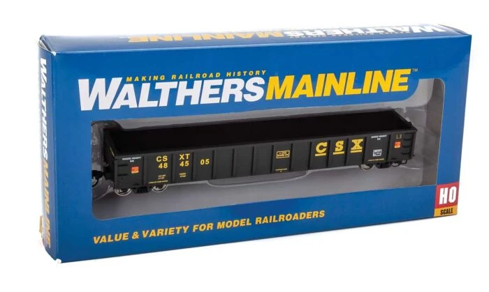 Walthers MainLine 910-6243 53' Gondola CSX 484505 2 Walthers MainLine 910-6243 53' Gondola CSX 484505 - Image 2