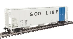 Walthers Mainline 910-7475 HO Scale 50' PS-2 CD 4427 Covered Hopper SOO Line 70182