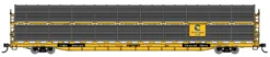 Walthers Mainline 910-8107 HO Scale 89' Bi-Level Shielded Auto Rack Chessie C&O 965444