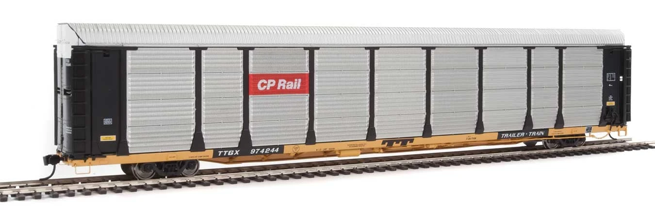 Walthers Proto 920-101329 HO Scale 89' Bi-level Auto Carrier Canadian Pacific CP TTGX 974244 1 Walthers Proto 920-101329 HO Scale 89' Bi-level Auto Carrier Canadian Pacific CP TTGX 974244
