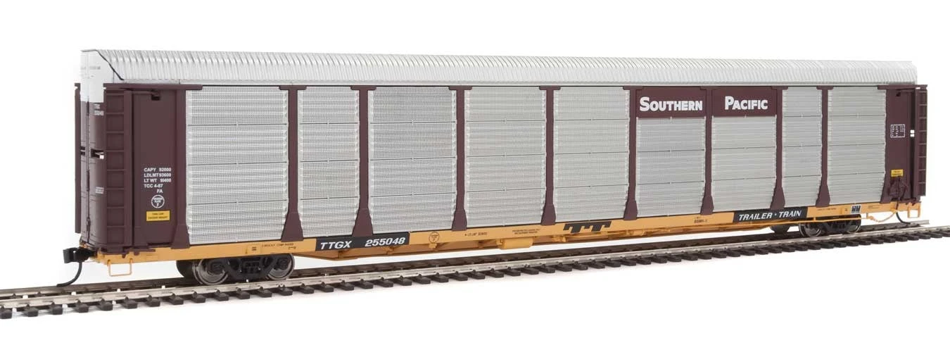 Walthers Proto 920-101345 HO Scale 89' Bi-level Auto Carrier Southern Pacific SP TTGX 255048 1 Walthers Proto 920-101345 HO Scale 89' Bi-level Auto Carrier Southern Pacific SP TTGX 255048